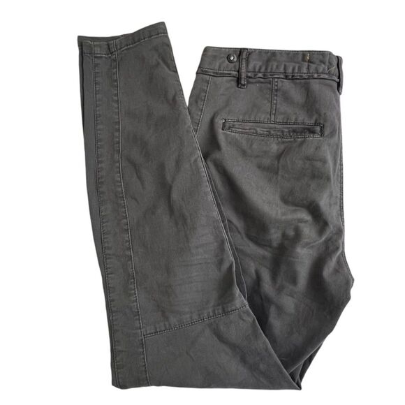Pilcro Anthroplogie Womens 6 Gray Mid Rise Jodhpur‎ Riding Skinny Pants - Picture 1 of 9